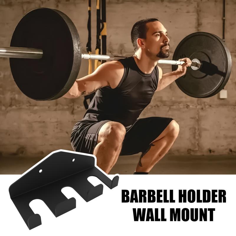 Barbell Rack Stand Vertical Barbell Storage Holder Wall-Mounted Weight Stand Home Fitness Equipment For Training Room Gym