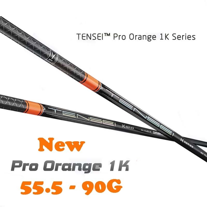 TENSEI Pro Graphite Shaft, Orange 1K, Golf Drivers, Club Shafts, Flex SR/S/R, Free Assembly Sleeve and Grips