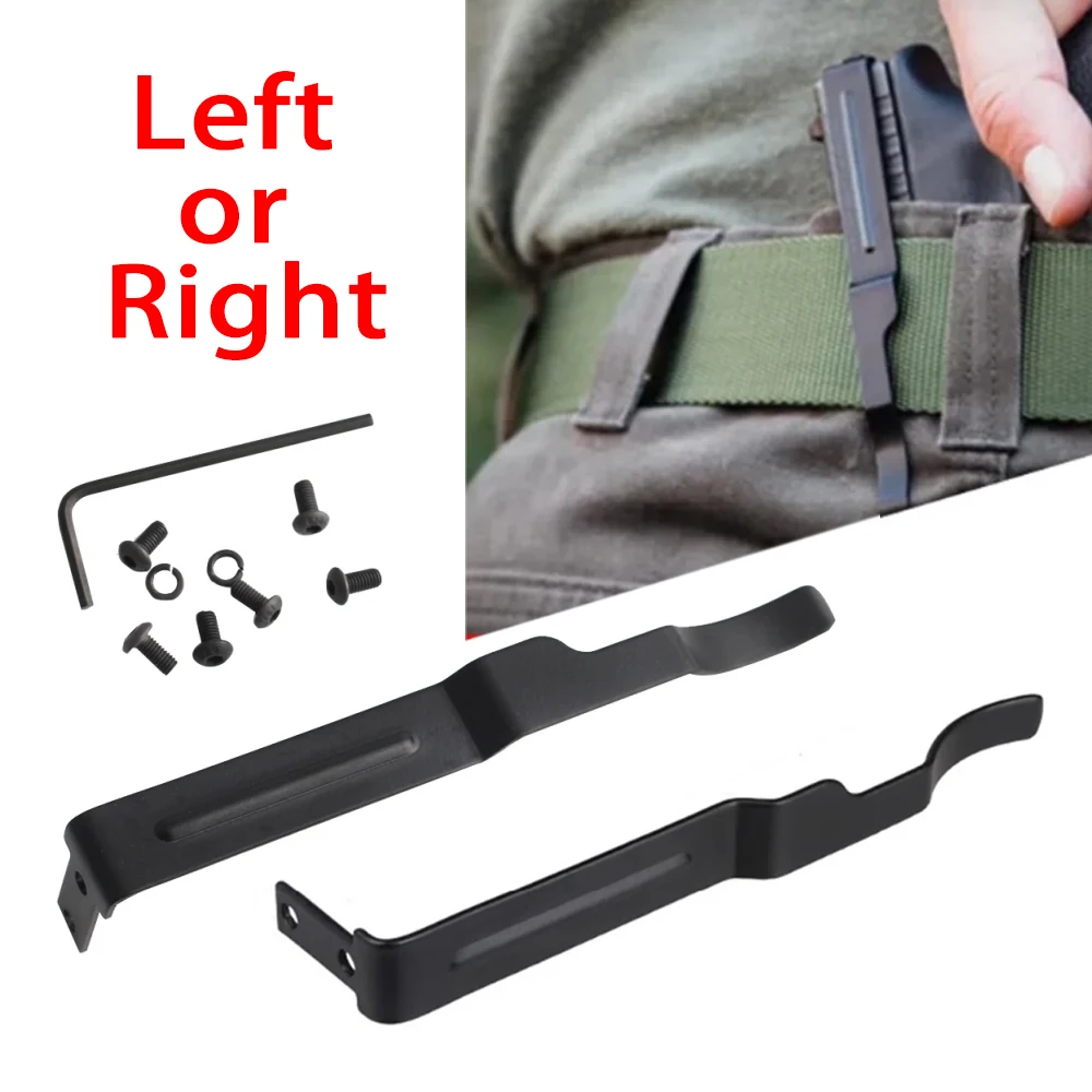 IWB Internal Clip for Portable Belt Fit Glock G17/19/22/23/25/26/28 Tactical Holster with A Back Cover