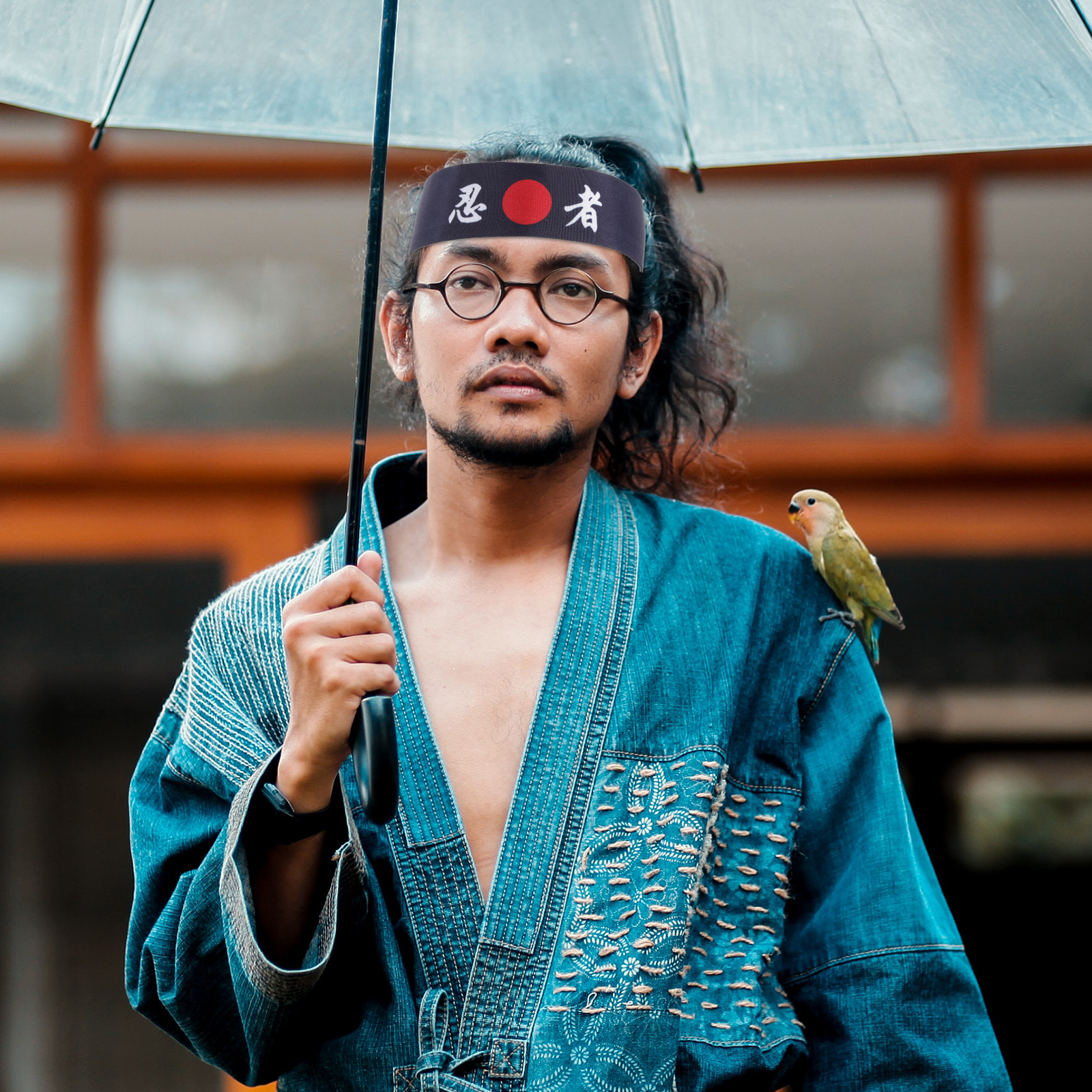 2Pcs Winning Headscarf Karate Headband Costume Japanese Cooking Headbands Sweatband Breathable