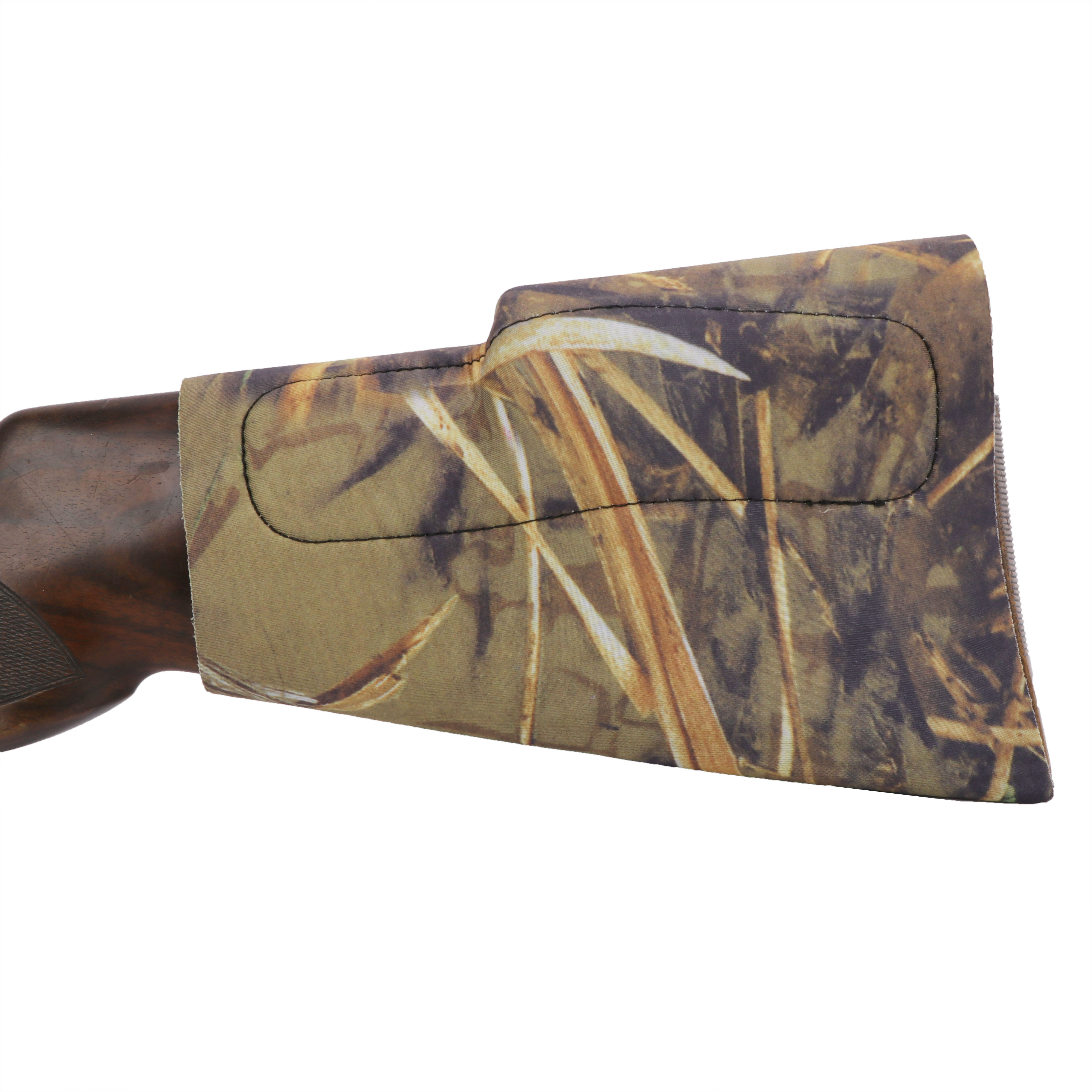 Tourbon Camo Rifle Cheek Rest Raiser Neoprene Gun Buttstock Non-slip Cover Slip On with 3 Pads Hunting Accessories