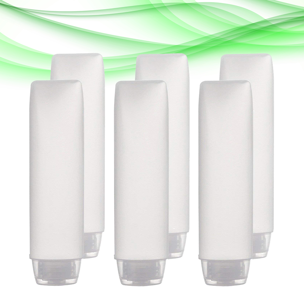 6pcs Bottles Empty Containers for Lotion Travel Body Cream Portable Leakproof Sub Sanitizing Gel Holder Makeup