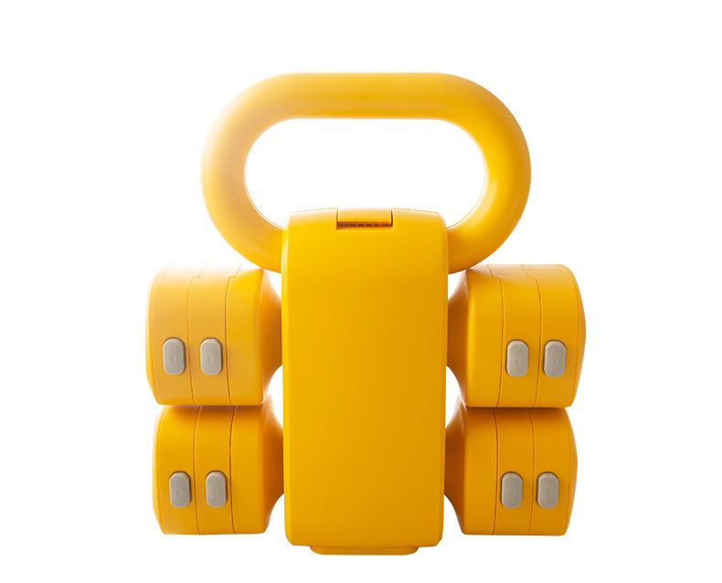 Adjustable Multi-Functional Dumbbells Home Fitness Training Device for Men and Women Kettlebell in Rubber Material