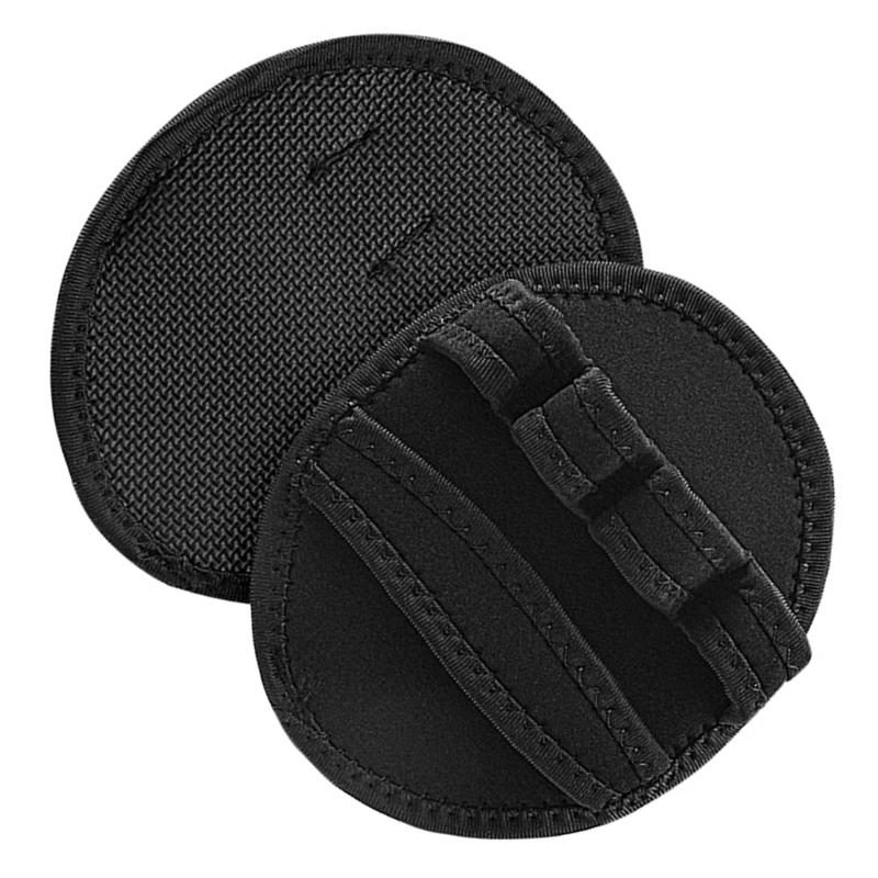 2Pcs Gym Gloves Weight Lifting Glove Palms Protector Antislip Four Finger Gloves