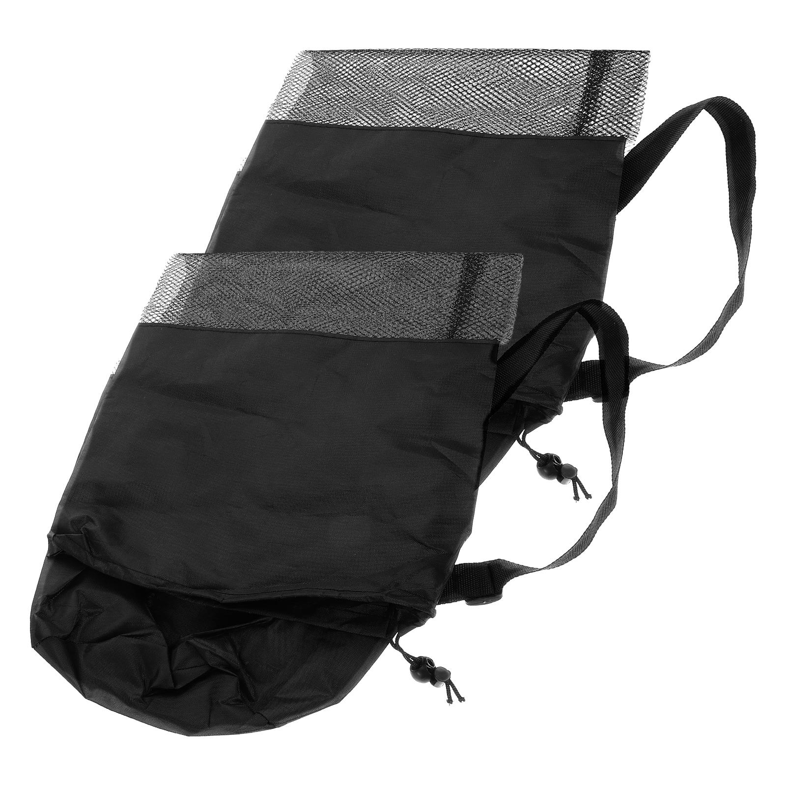 2 Pcs Yoga Mat Storage Bag Sports Large Capacity Drawstring Cloth Shoulder Oxford Backpack Exercise