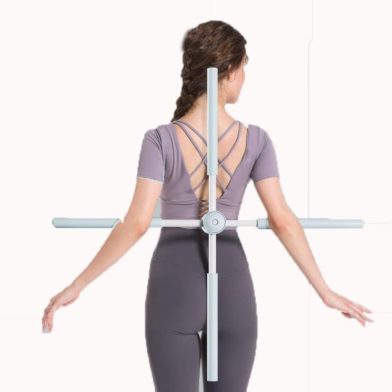 Achieve Flexibility, Improve Posture and Enhance Body Shape with this Stylish Adjustable Beauty Back Shape Trainer. The Ideal Ad
