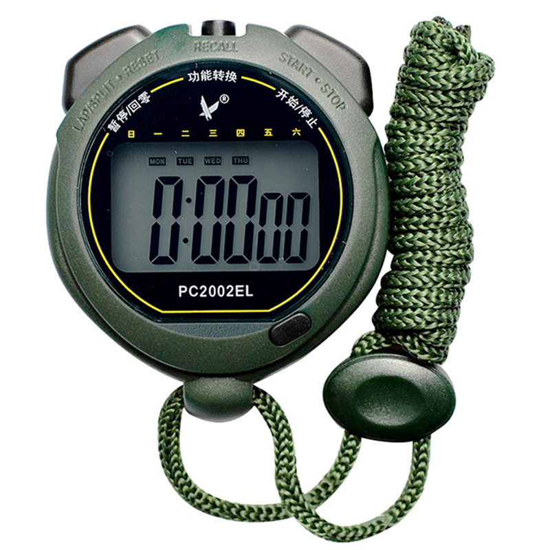 Stopwatch Running Sports Track and Field Training Referee Watch Electronic Alarm Clock Timer Luminous