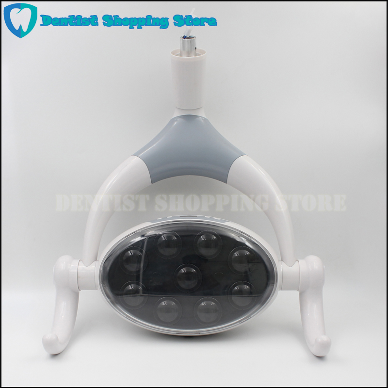 9 LED Bulb With Sensor Oral Light Color Temperature Adjustable High Quality Dental Implant Surgery Lamp For Dental Unit Chair