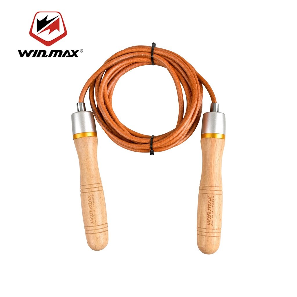 Winmax Fast Jump Rope Fully Adjustable Speed Jump Rope – Fully Adjustable for Men and Women & Kids - Non Slip Wooden Handles