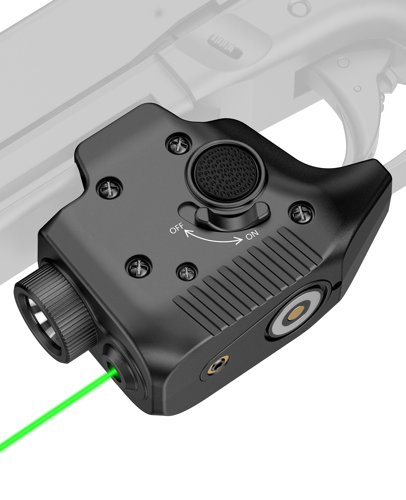 For Pistol P365XXL Not X-Macro Green Laser Light 550 Lumens Tactical Flashlight Combo Rechargeabl