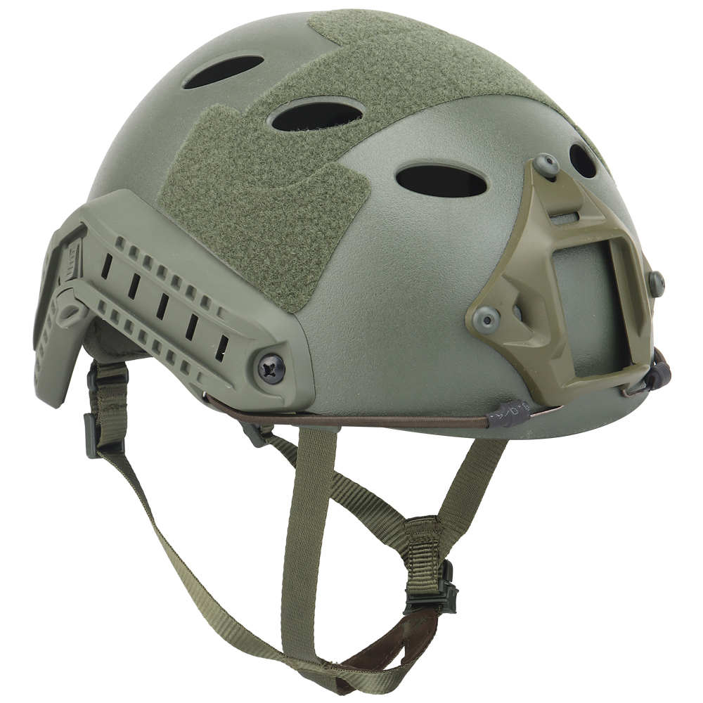 Tactical Fast PJ Helmet Militar Airsoft Paintball Protective Breathable Helmet Fast Jumping Safety Bump Damping Gear
