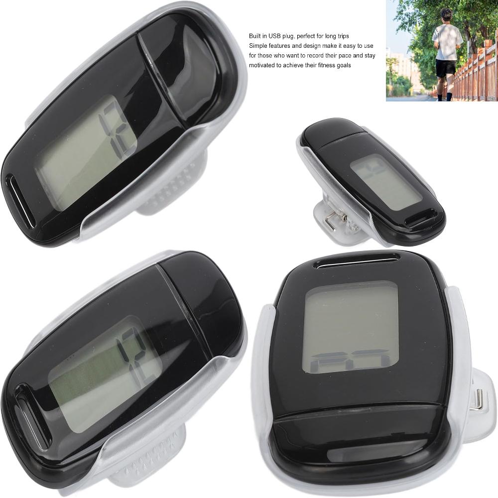 Enhanced Advanced Rechargeable Pedometer with Highly Accurate Fitness Tracking for Improved Health Monitoring Visibility and Eff