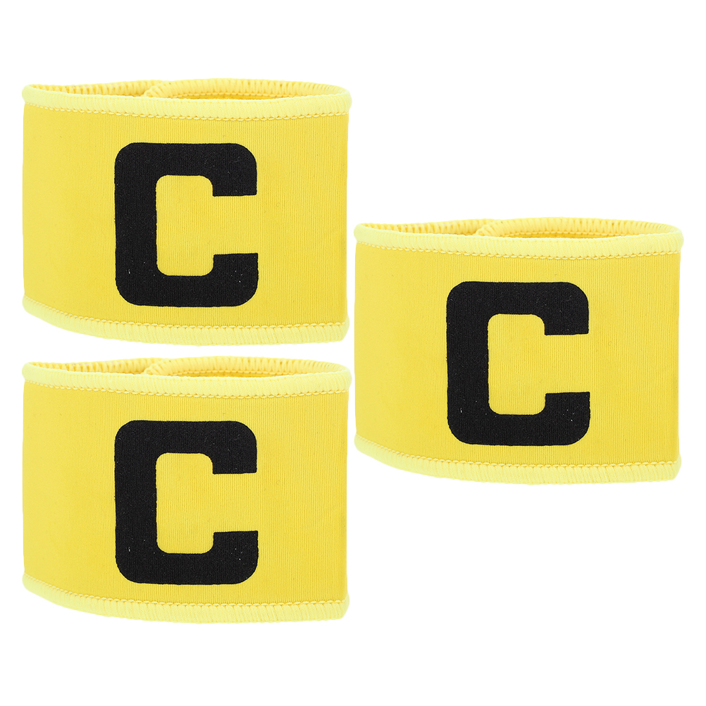 Football Captain Armband Elastic Soccer Band Kids Men Women Logo Accessories Portable Team Activity Reusable Lightweight Storage