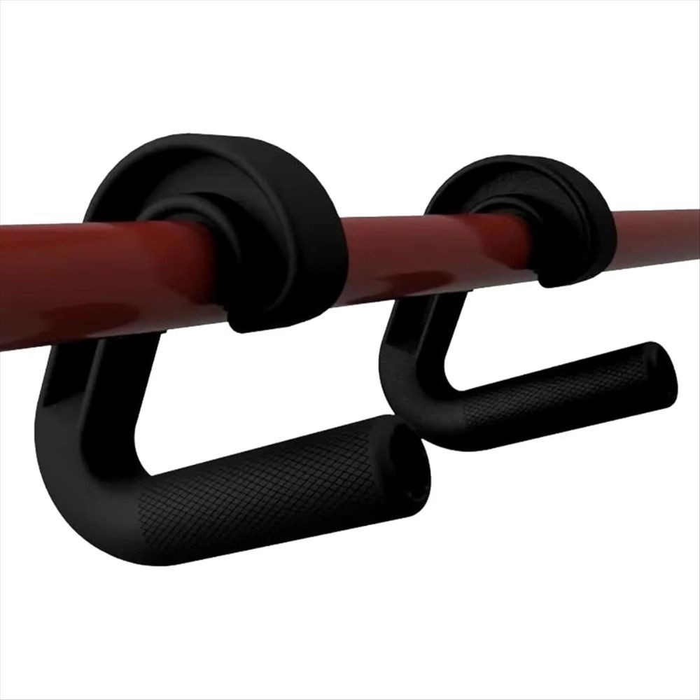 1 Pair Triangular Fitness Vertical Grip Handle 90° Multifunctional Gym Vertical Handle Non-slip Easy To Grip
