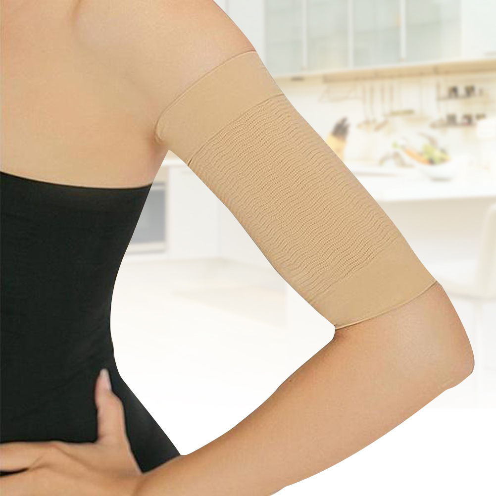 Fat Burning Wrist Guard Arm Shaperwear Slimming Elastic Shaping Sleeves Seamless Arm Sleeves Promote Circulation Reduce Fatigue