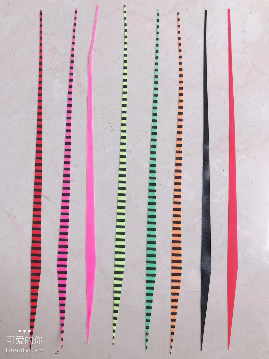 100 pcs 8 Colors Silicone Skirts SpinnerBait Buzzbait Rubber Jig squid Lures madai fishing kabura snapper saia jibionera dorade