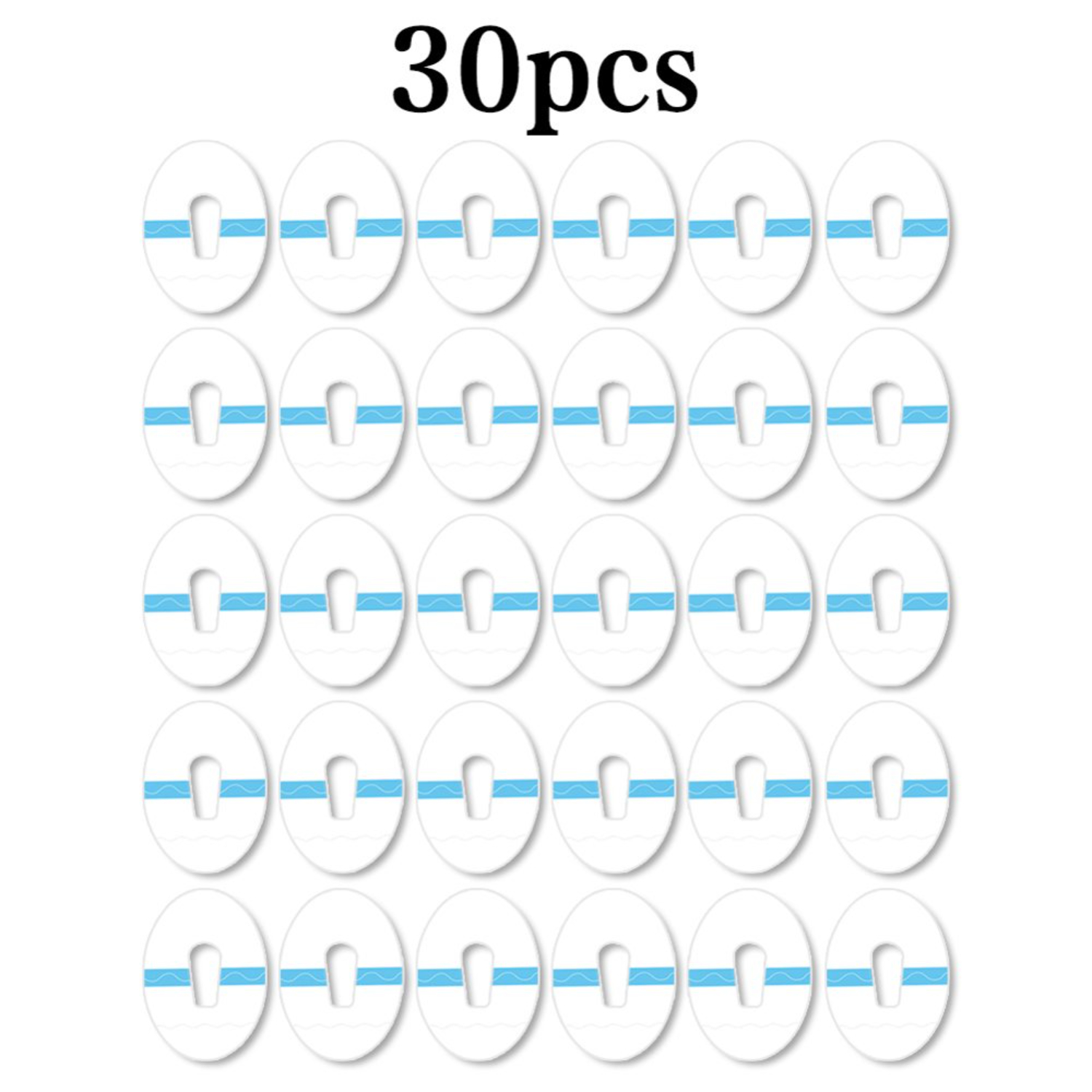 Invisible Transparent Waterproof Adhesive Patches for Dexcom G6 - Overpatch for Extra Protection