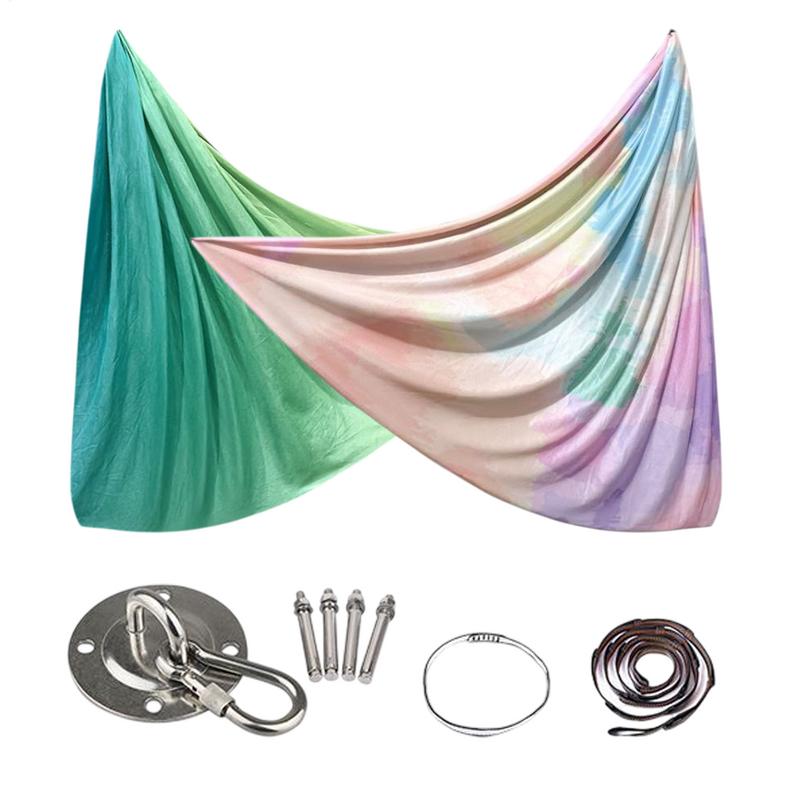 Yoga Swing Sensory Swing For Adults Portable Lightweight Stretch Fitness Hammock For Indoor Outdoor Exercise Kids Adults