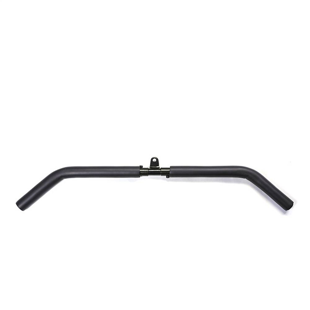81cm Extended Detachable T-bar Handle, High Pull Down Bar, for Gym Fitness Cable Seated Close Row and High Cable Fly Exercise