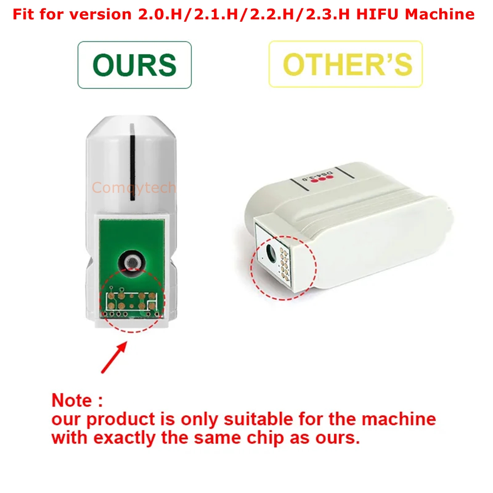 Version 2.0.H/2.1.H/2.3.H 10000 Shots  Facial Body HIFU Cartridge/HIFU Transducer/HIFU Heads 1.5mm 3.0mm 4.5mm 8.0mm 13.0mm
