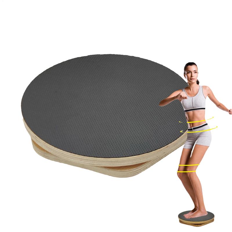 Twist Board For Exercise Balance Twist Board Wood Core Waist Twister Portable Twisting Disc Body Toning Abdominal Sculptor For