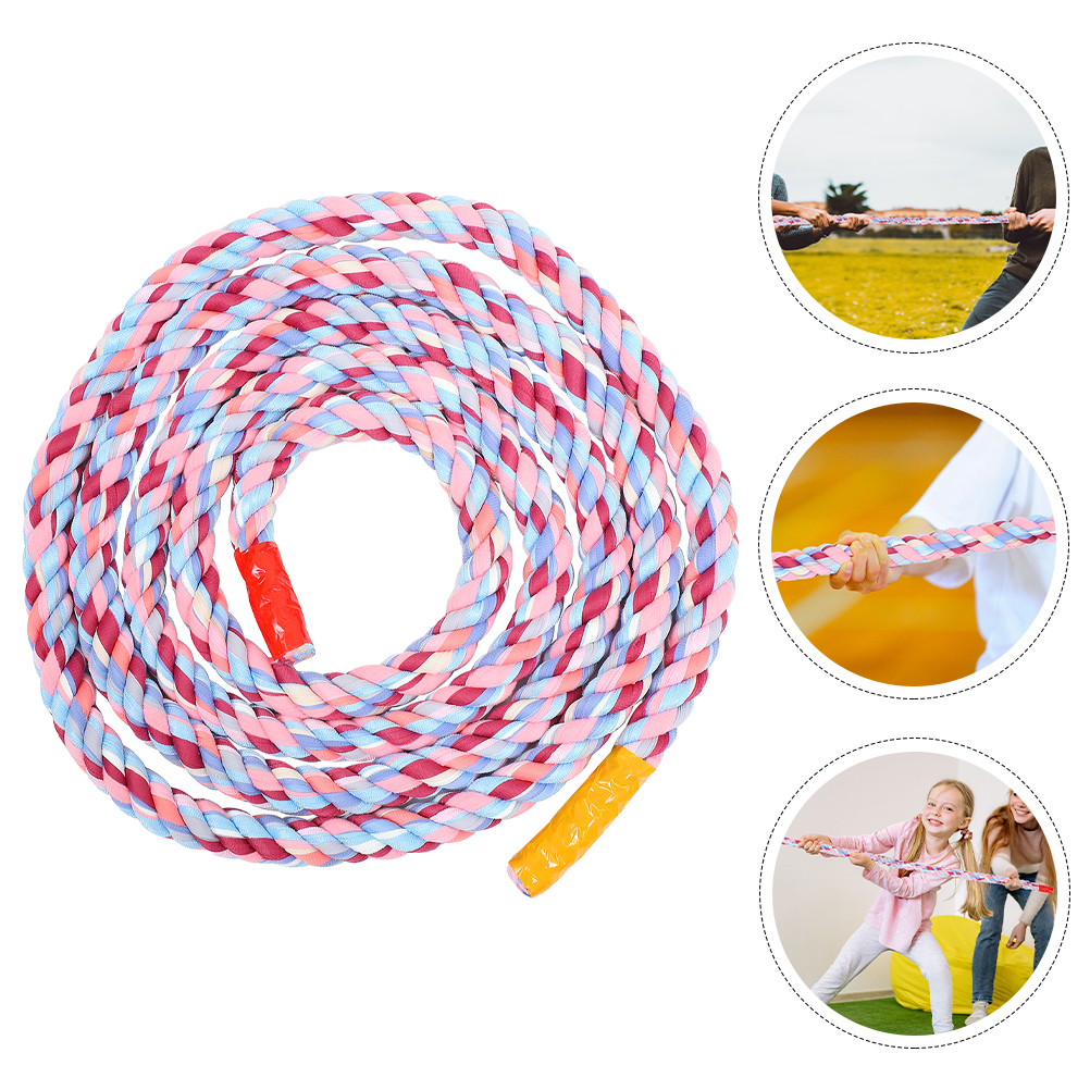 Tug of War Rope Ropeless Ropes Cord Practical Twisted Game Pulling Drawstring