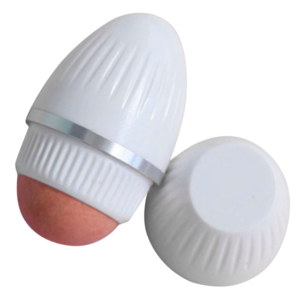Oil Absorbing Beauty Stick White Volcanic Stone Roller 5 7x3 Face Pores Control Plastic Ball Oil Remover Skincare Tool