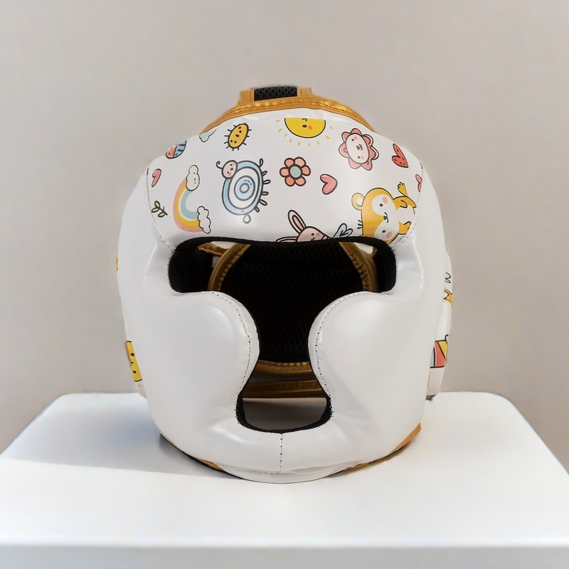 Boxing Helmet MMA Taekwondo Children's Head Protection Fighting Muay Thai Sanda Sparring Full Coverage Head Protector