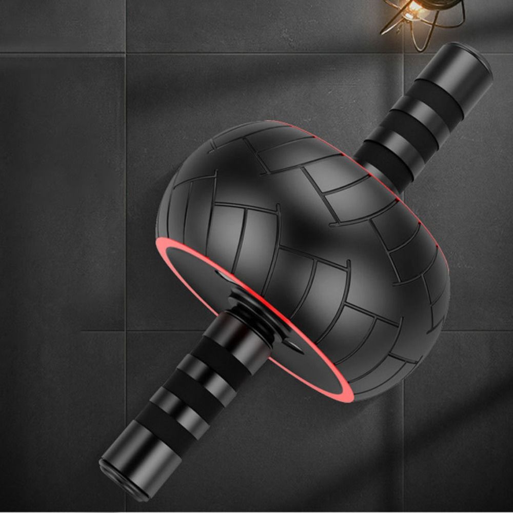 Ergonomic Grip Abdominal Workout Roller Single-wheel Non-slip Ab Roller Wheel Strong Load Bearing Strengthen Muscle