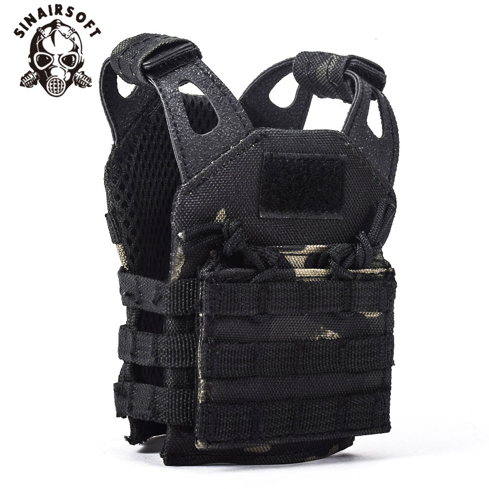 Molle Vest Tactical Premium Beer Mini Miniature Civilian Hunting Molle Vests Beverage Cooler Adjustable Vest For Christmas Gift