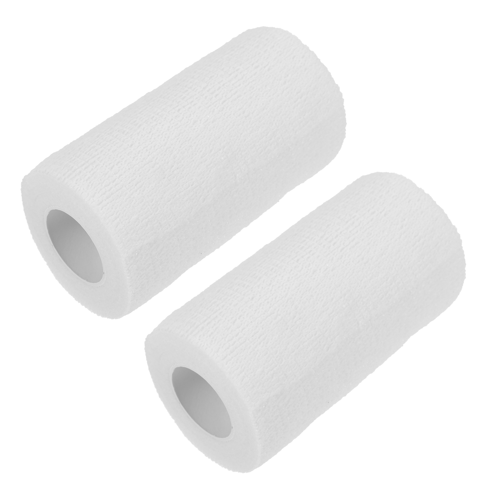 Elastic Bandage 2 Rolls Self Wrap 10cm White Vet Twine Cow Fixing Bandage Sports Protection Pet Wound Dog Ear Breathing