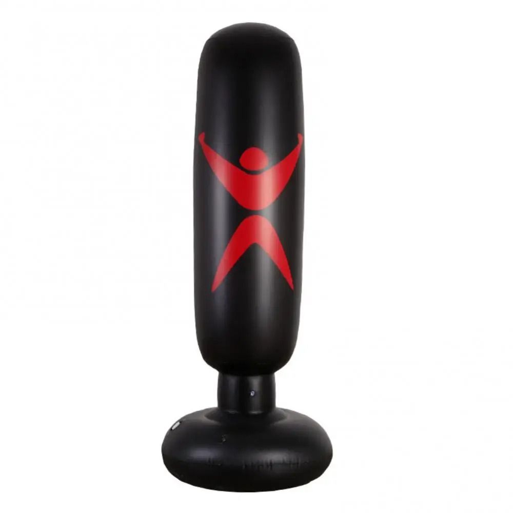 160cm Inflatable Boxing Bag Exercise Training Boxing Punching Bag PVC Muay Thai Inflatable Punching Stand Adult