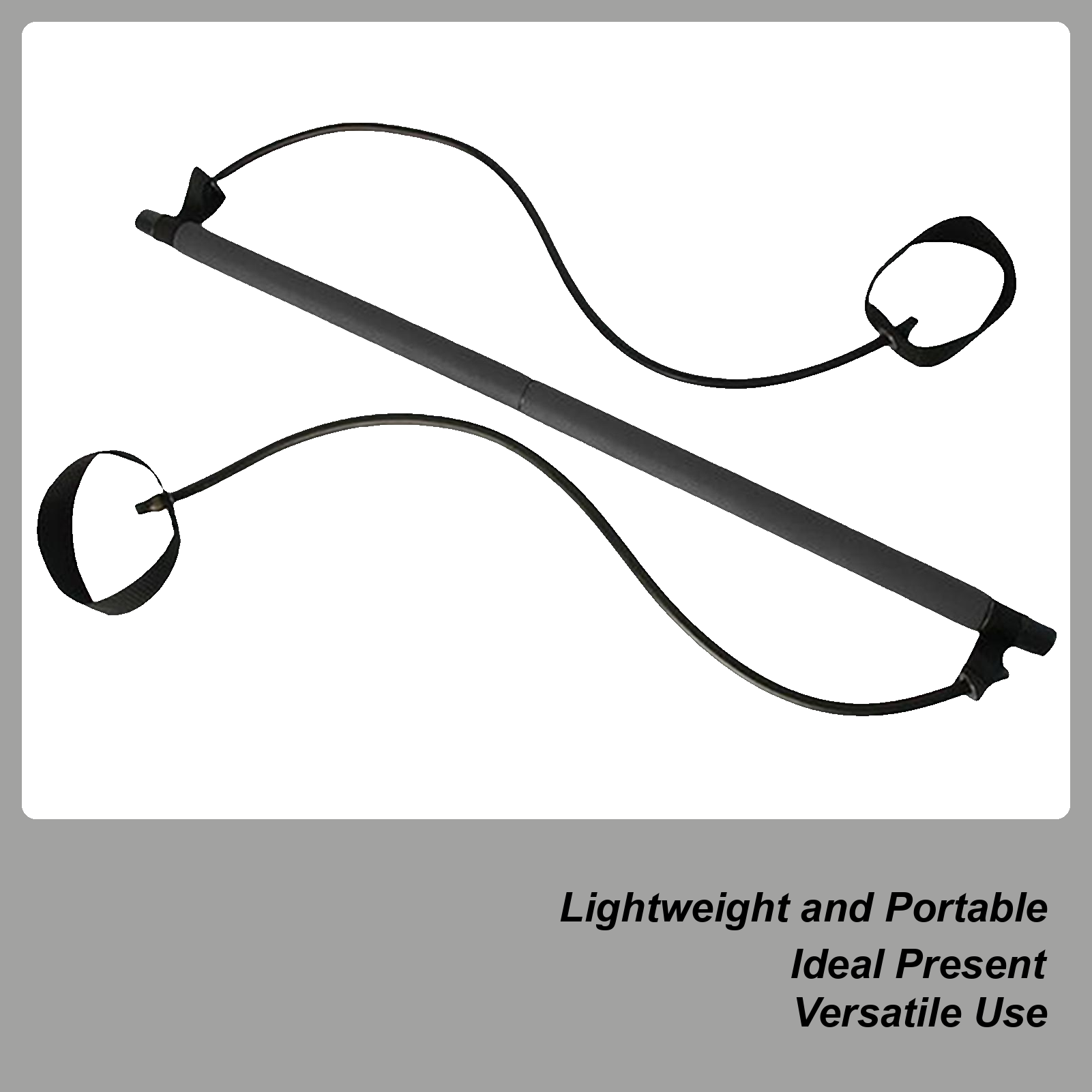 Pilates Stick With Resistance Band Home Fitness Equipment Multipurpose Pilates Stick Gym Gear For Yoga Physical Recovery