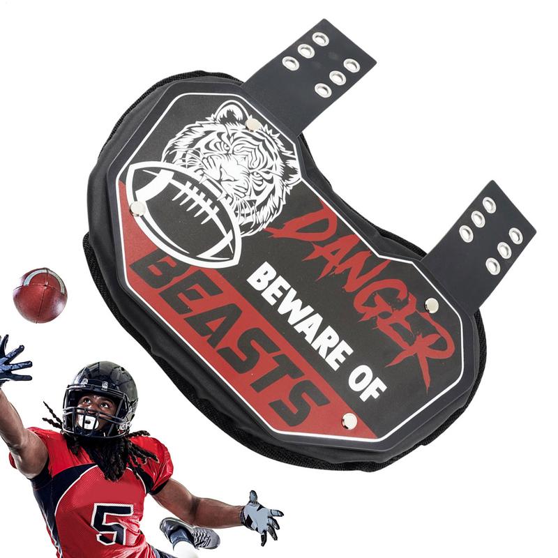 Football Rear Protector Professional Soccer Back Protector Reusable Outdoor Training Accessories Body Protective Pads For Men