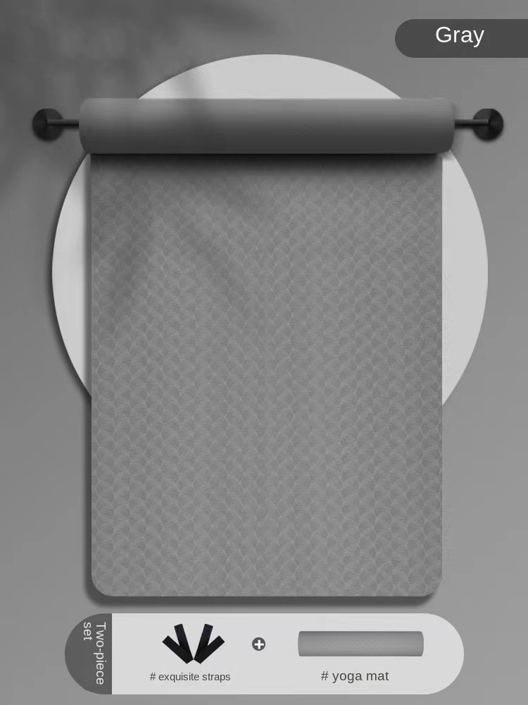 Soundproof Shockproof Thickened Widened Dance Non-Slip Girls Special Yoga Men's Fitness Floor Mat Home