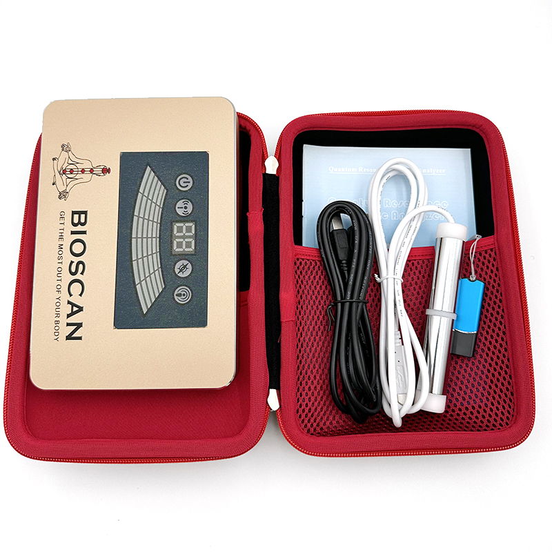 Quantum Magnetic Resonance Analyzer Health Vitamin Analysis Professional Body Scanner Sub Health Diagnosis Machine Golden