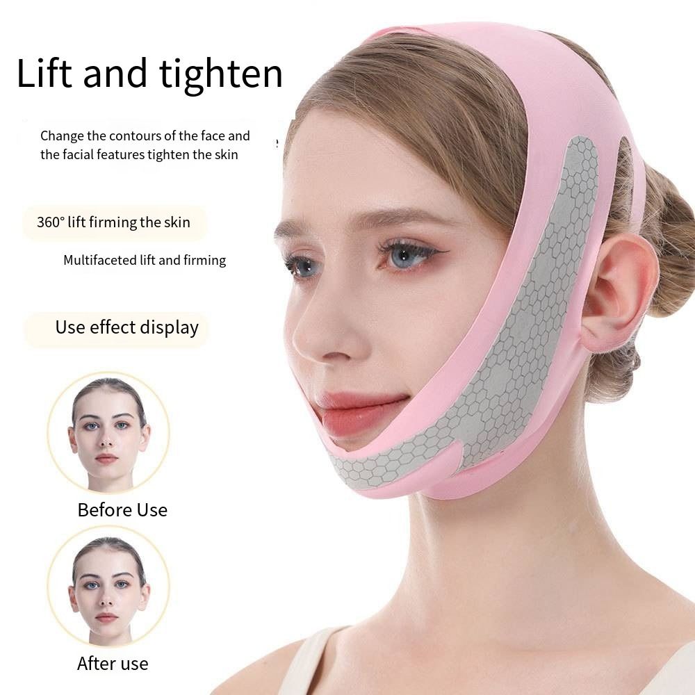 High-Elasticity Graphene Face Lifting Belt Comfortable Adjustable V Line Face Shaper Breathable Relaxation Face Slimming Bandage