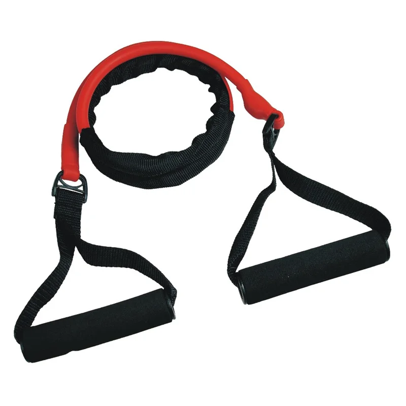 WINMAX Yoga Pull Rope strap Elastic Fitness Resistance Bands with Handles Exercise Tube Band for Home Workouts Strength Training