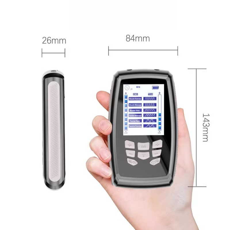 Transcutaneous Electrical Nerve Stimulation (TENS) Therapy Device - EMS Muscle Relief Patches for Pain Alleviation & Relaxation