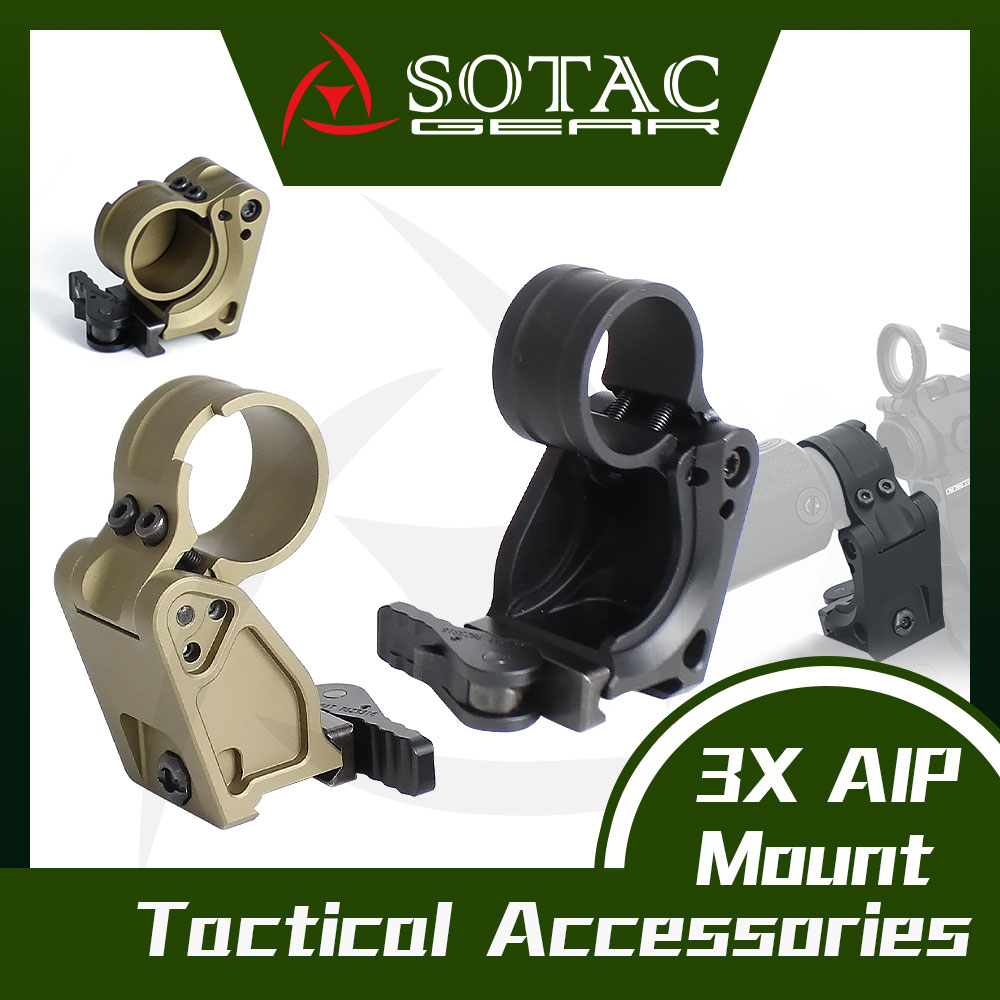 Tactical Magnifier Sight Mount 2.26 Inch Aluminum CNC Flip to Center Optical Scope Mounts Base Hunting Weapon Accessories