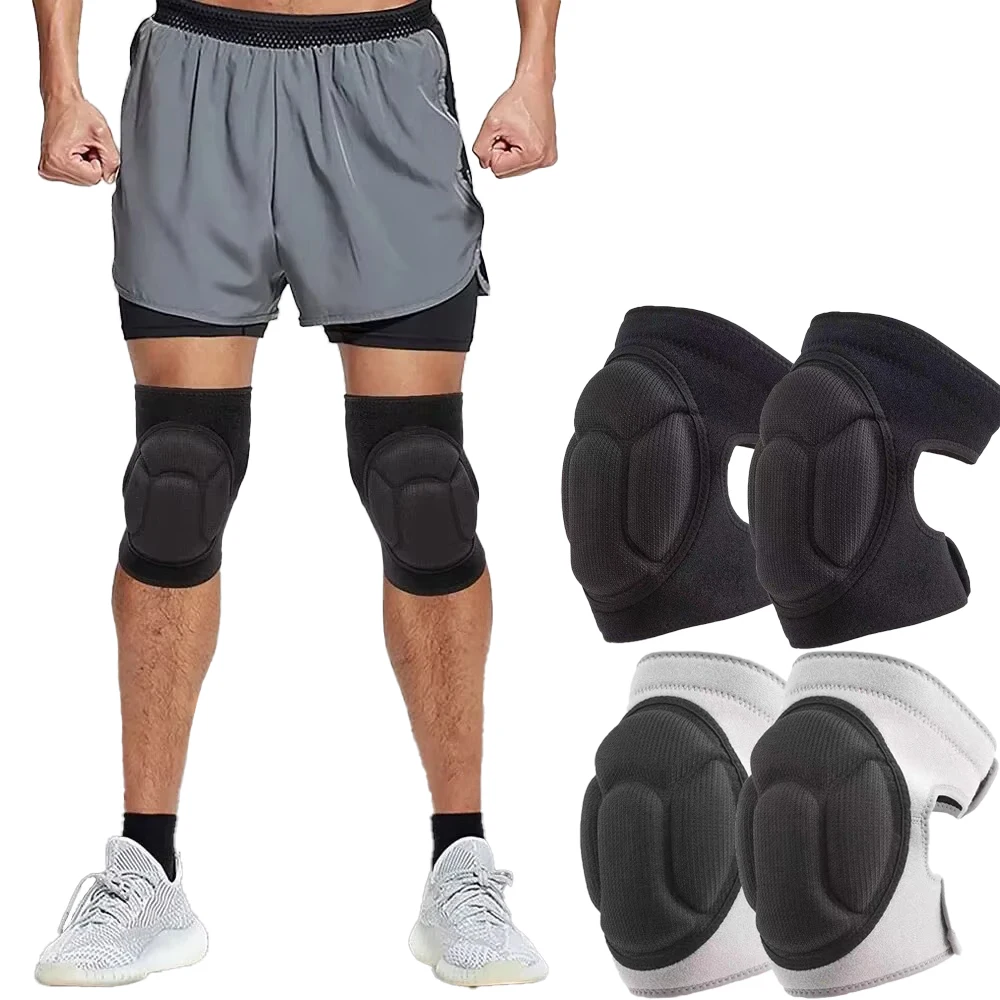 Anti-Slip Collision Avoidance Thickening Knee Pads for Gardening, House Cleaning, Construction Work, Volleyball, Football, Dance