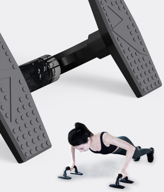 SLIP-RESISTANT ERGONOMIC DESIGN DURABLE ELEVATED PUSH UP BAR