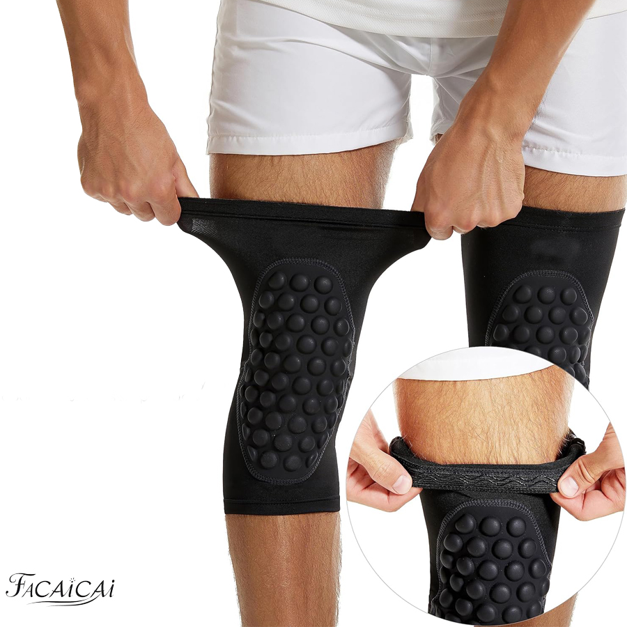 1 Pair Wrestling Knee Pads for Kids Youth Adult Volleyball Knee Pads Flexible Support,Gym Knee Sleeves Lightweight