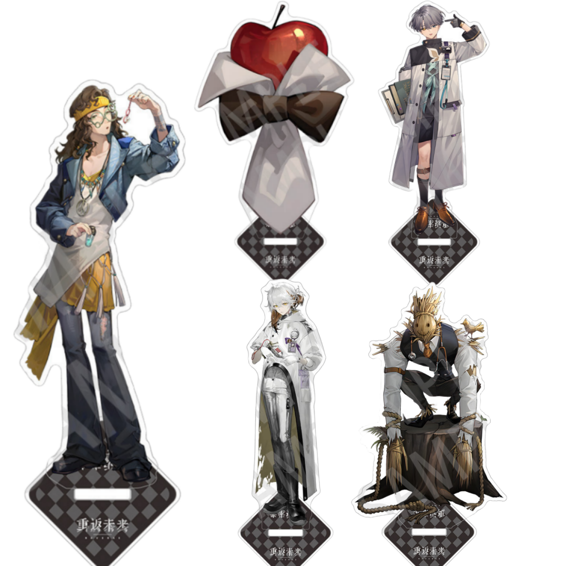 New Reverse:1999 Game Stand Acrylic Cartoon Figures Sonetto Regulus Schneider Desk Display Cosplay Decoration Gifts 15CM