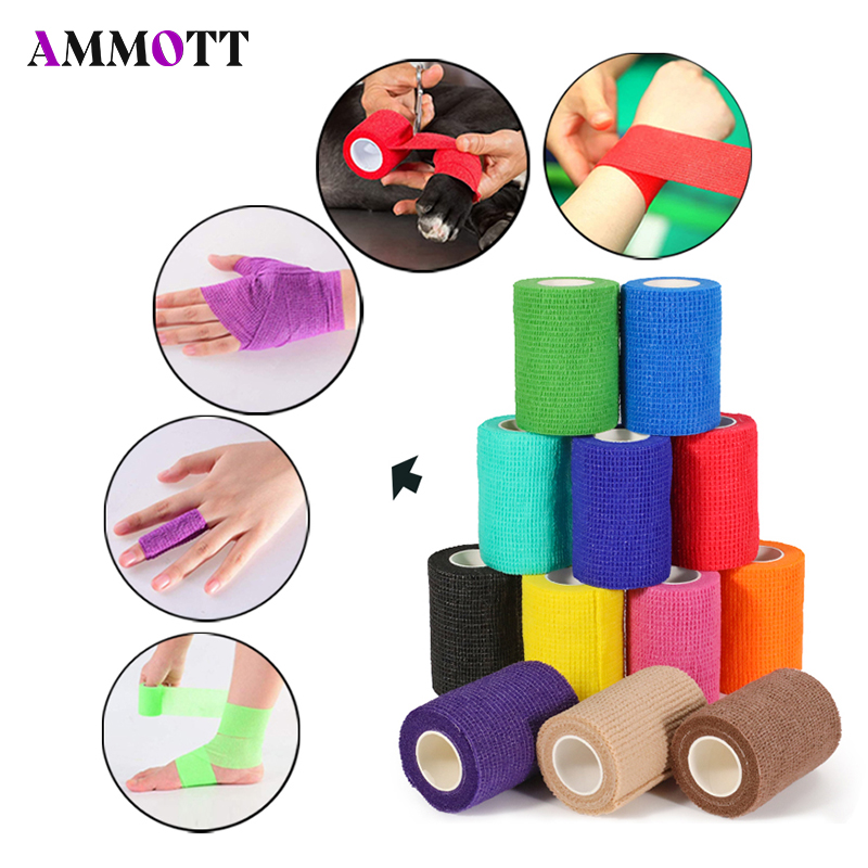 1Pcs Strong and Flexible Self-adhesive Tension Bandage - Elastoplast Bandage for Ankle Sprains and Swelling Relief,Elastoplast