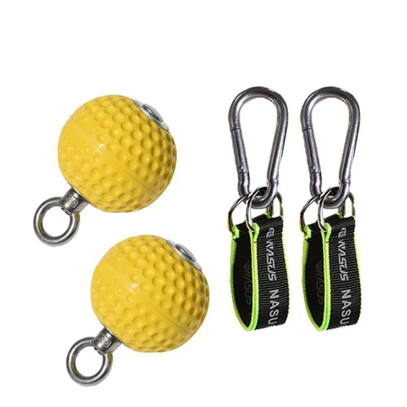 7.2/9.7cm Hand Grip Strength Trainer Non-Slip Pull  Ball Climbing Power Finger Trainer Wrist Strength Training Ball Exerciser