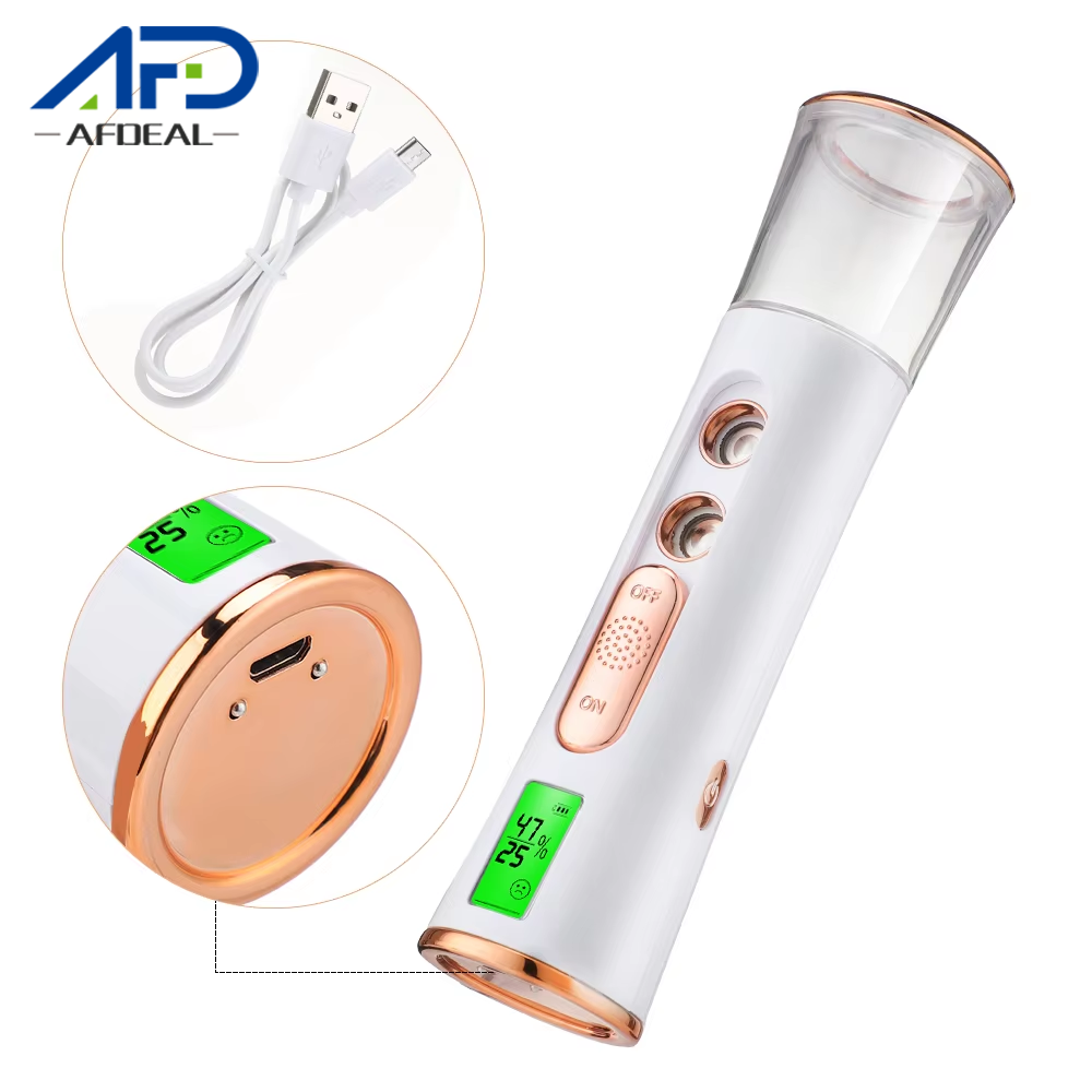 Nanomister Lashes Sprayer Nebulizer Machine For Eyelashes Mini Face Steamer Sprayer Portable Hydrating Nanometer Mist Nebulizer