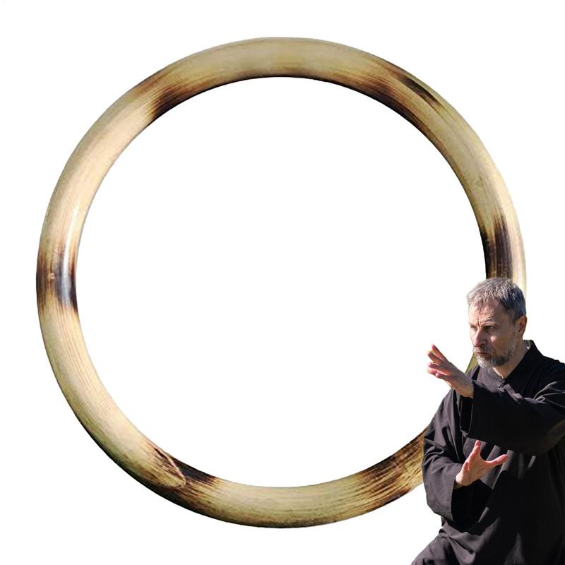 Wood Rings Rattan Circles Wing Chun Training Ring Strength Exercise Devices Grip Strengtheners Kung Fu Training Equipment For