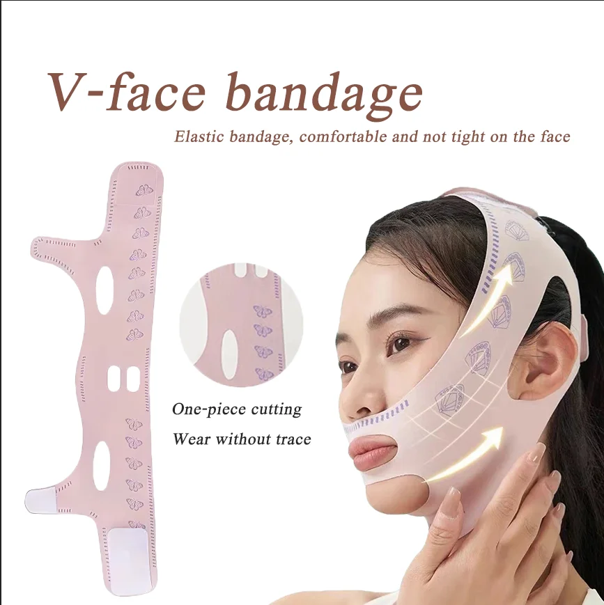 Beauty Face Sculpting Sleep Mask Fast V-face Lifting Tightening Bandage Anti Wrinkle Non-electric Physical Facial Shaping