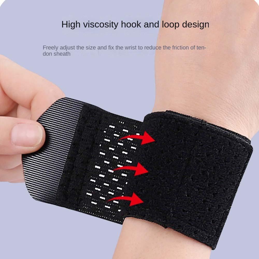 Unisex Fitness Hand Band Tennis Sports Sweat Band Myosheath Wrist Support Wrist Guard Palm Guard Protector Wrist Brace